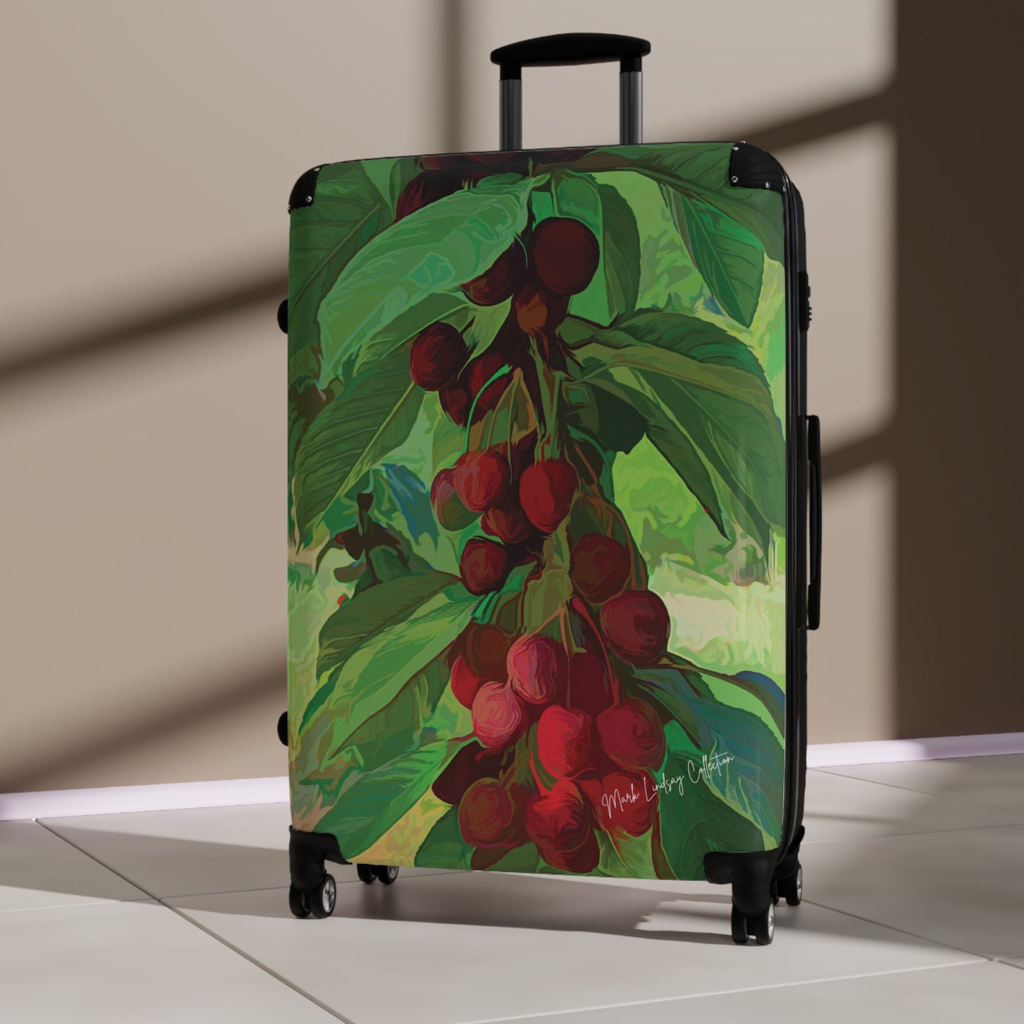 Sweet Cherries Special Custom Art Luggage