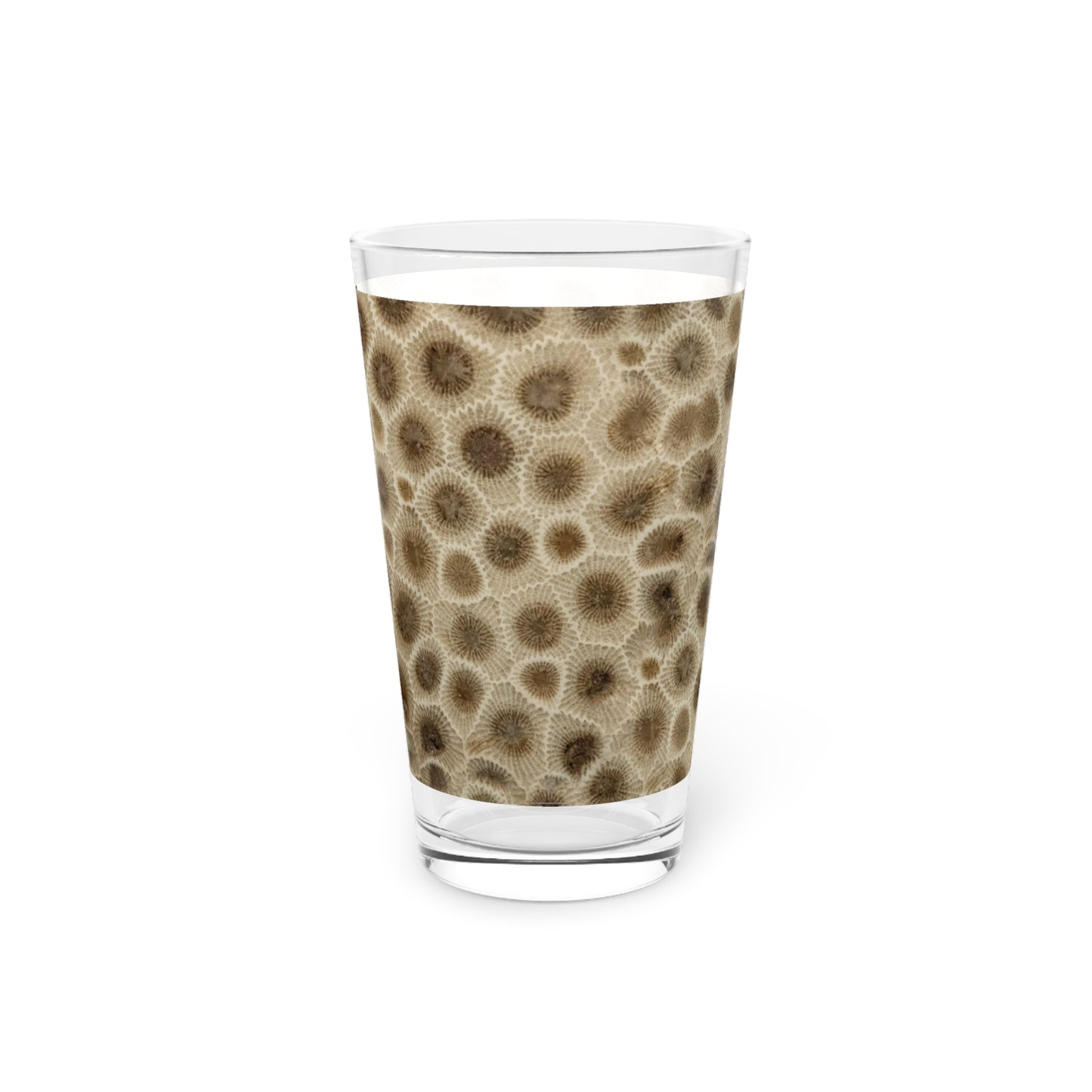 Petoskey Stone Pint Glass, 16oz