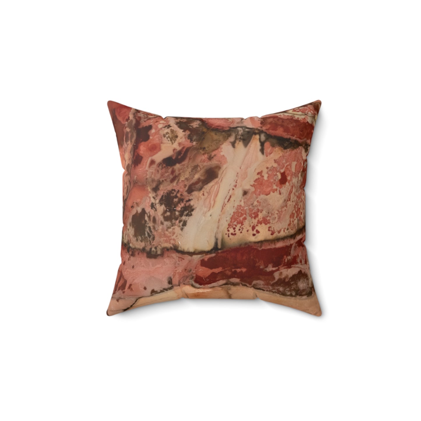 Morrisonite Jasper Suede Pillow