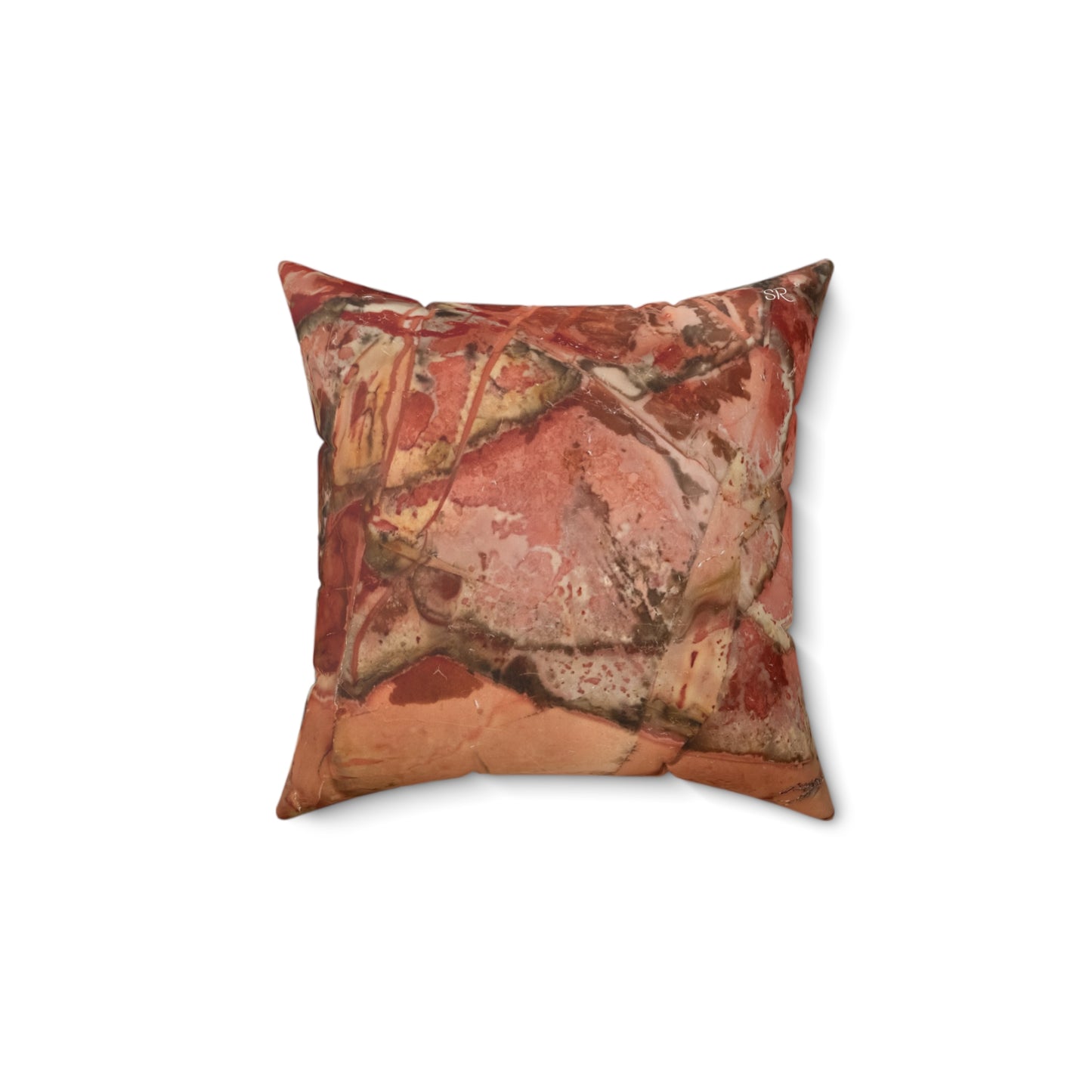 Morrisonite Jasper Suede Pillow