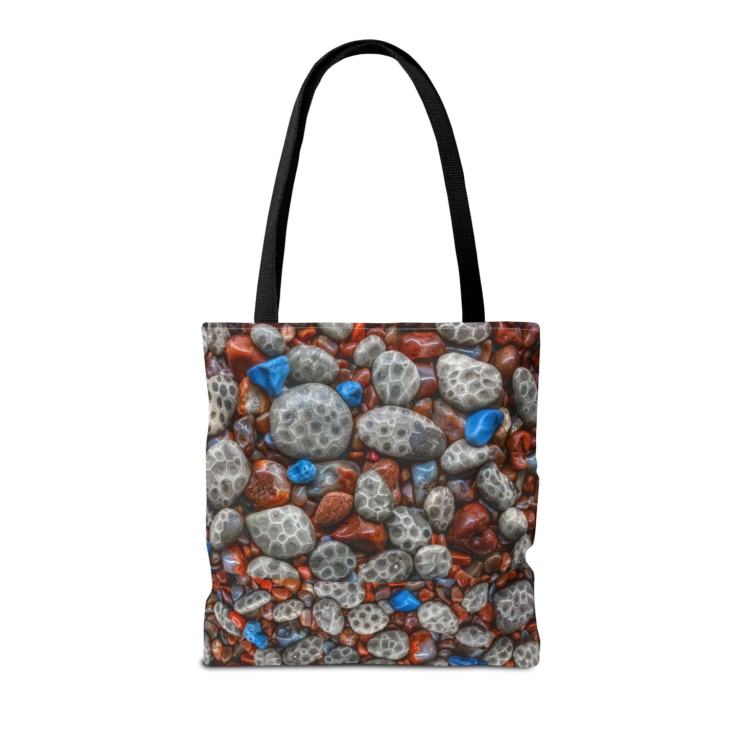 Stone Tote Bag - Michigan Treasured Stones