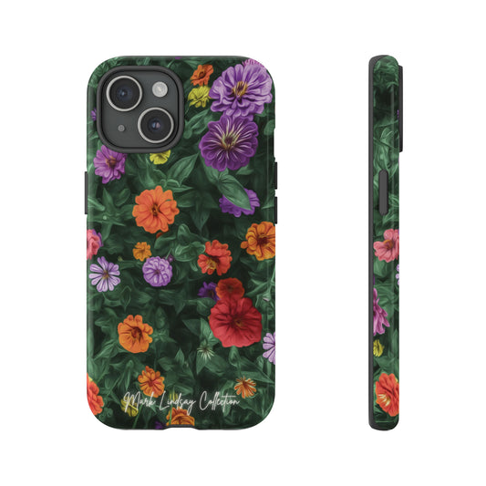 Floral Garden Premium Impact-Resistant Tough Case (iPhone & Samsung)