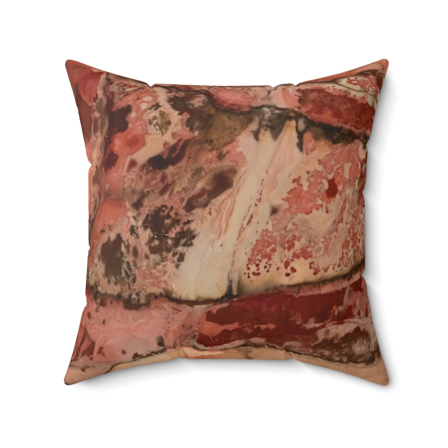 Morrisonite Jasper Suede Pillow