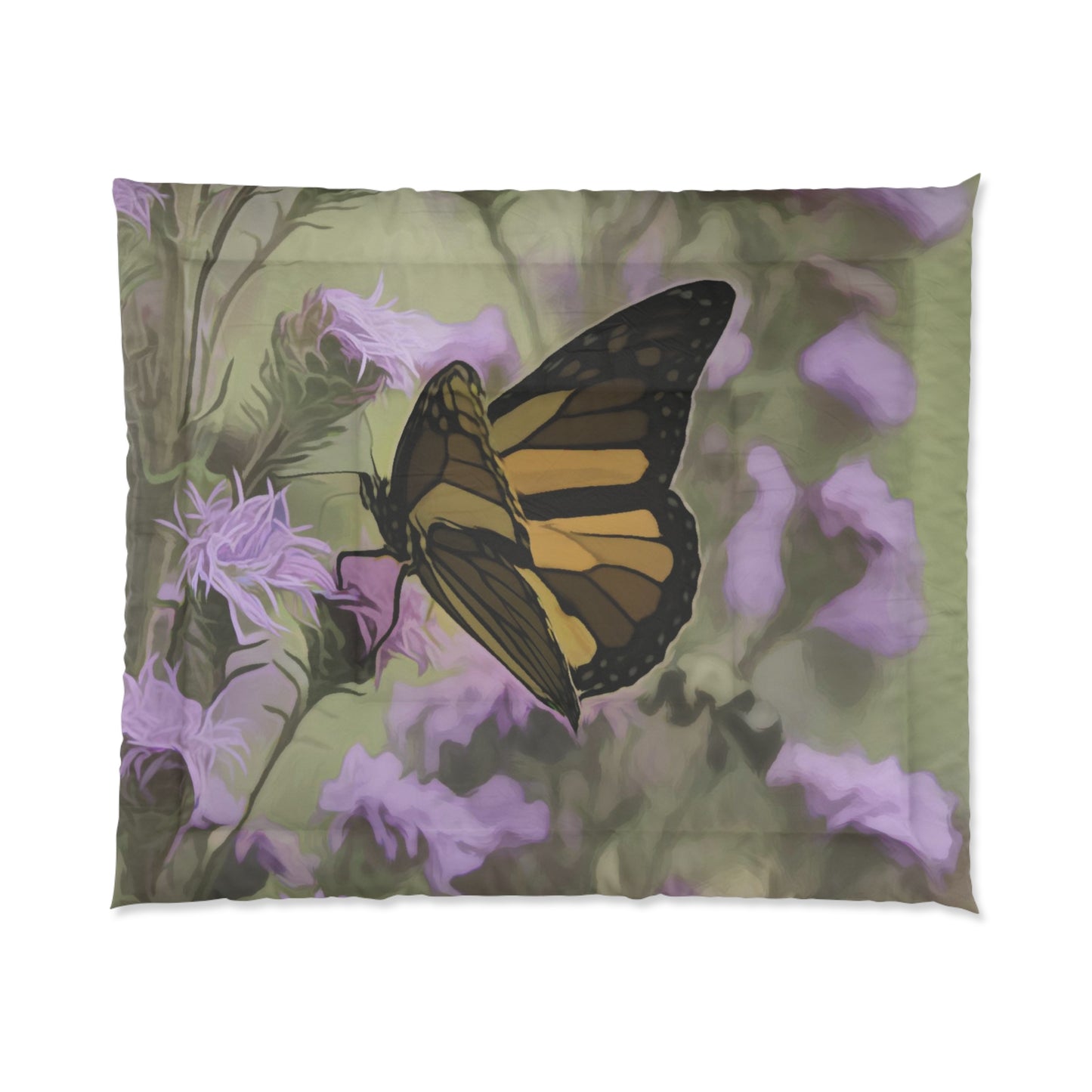 Chroma Passion Butterfly Elegance & Color Comforter