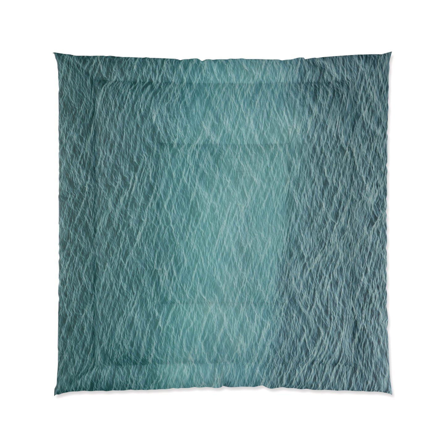 Lake Michigan Caribbean Blue Elegance  & Color Comforter