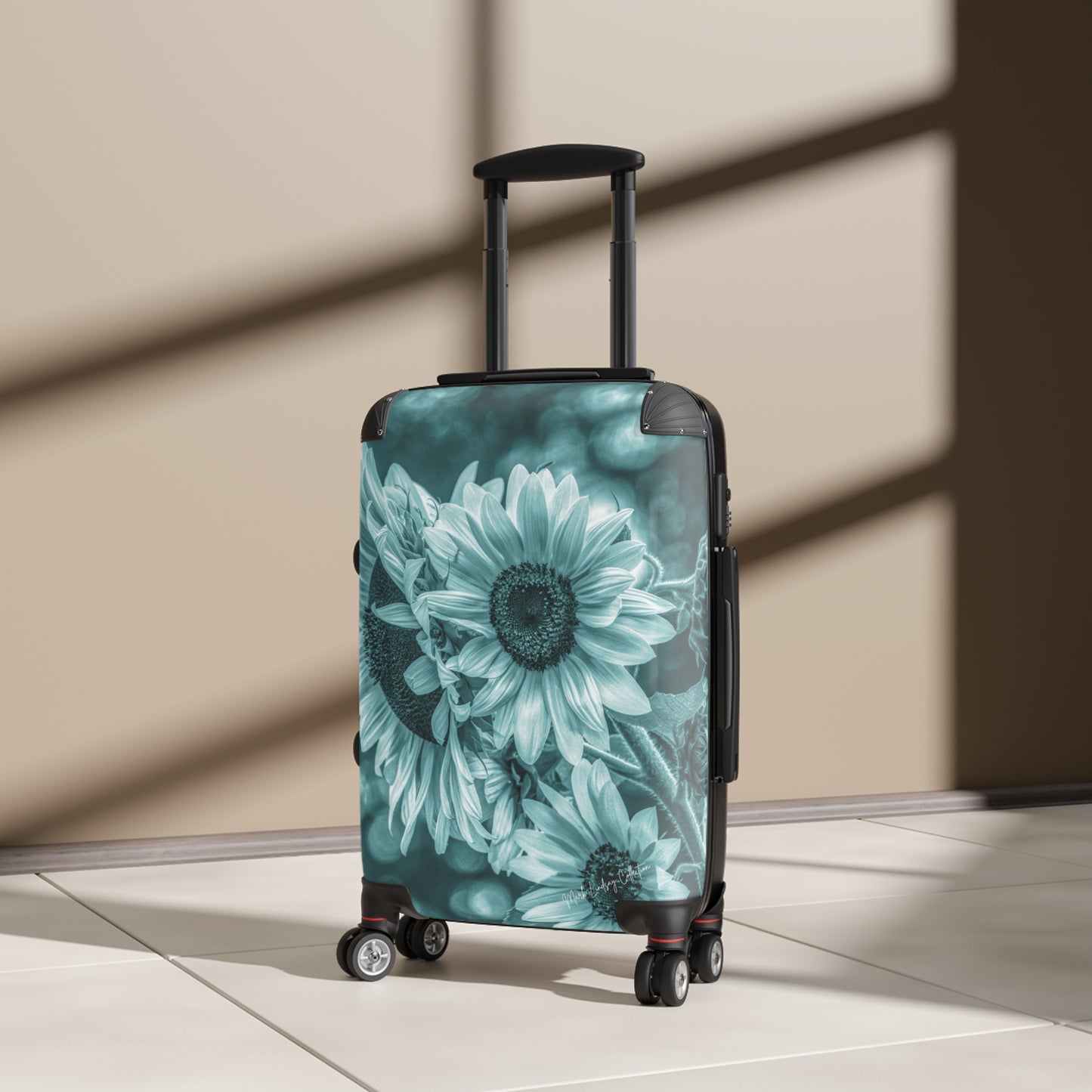 Sunflower Dreamy Tundra Custom Art Luggage