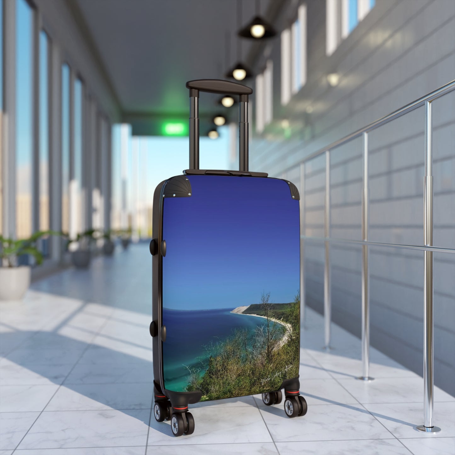 Copy of Dancing with Flowers Custom Art Luggage