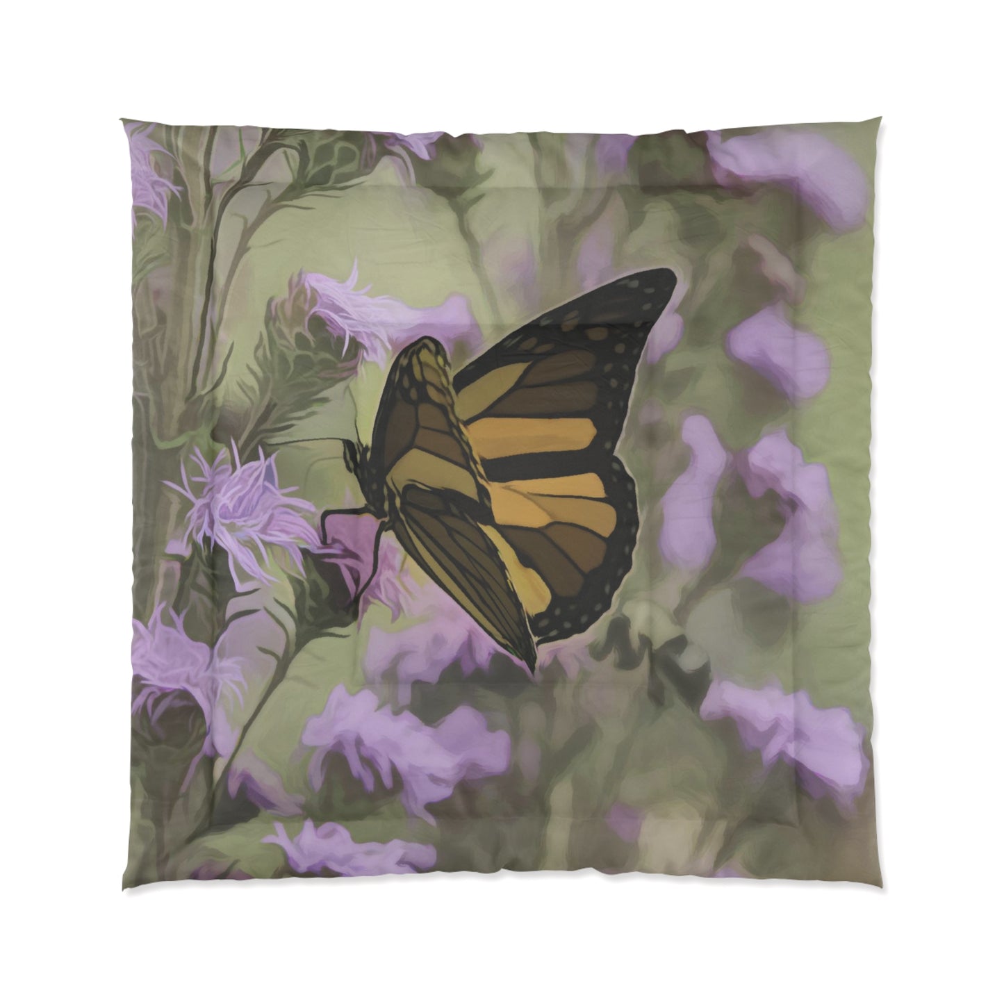 Chroma Passion Butterfly Elegance & Color Comforter