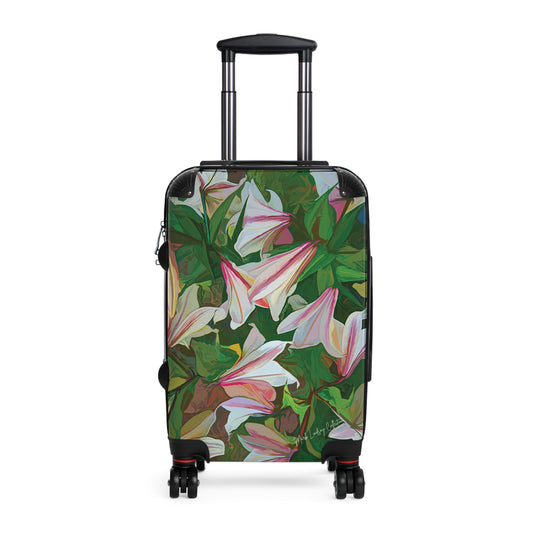 Lilly Garden Custom Art Luggage