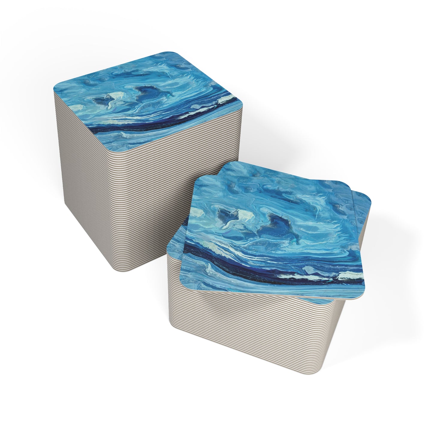 Leland Blue Treasure Coasters (50, 100 pcs)