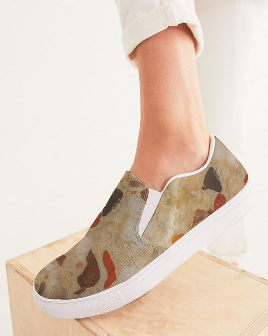 Pudding Stone New Beginnings Slip-On Canvas Shoes