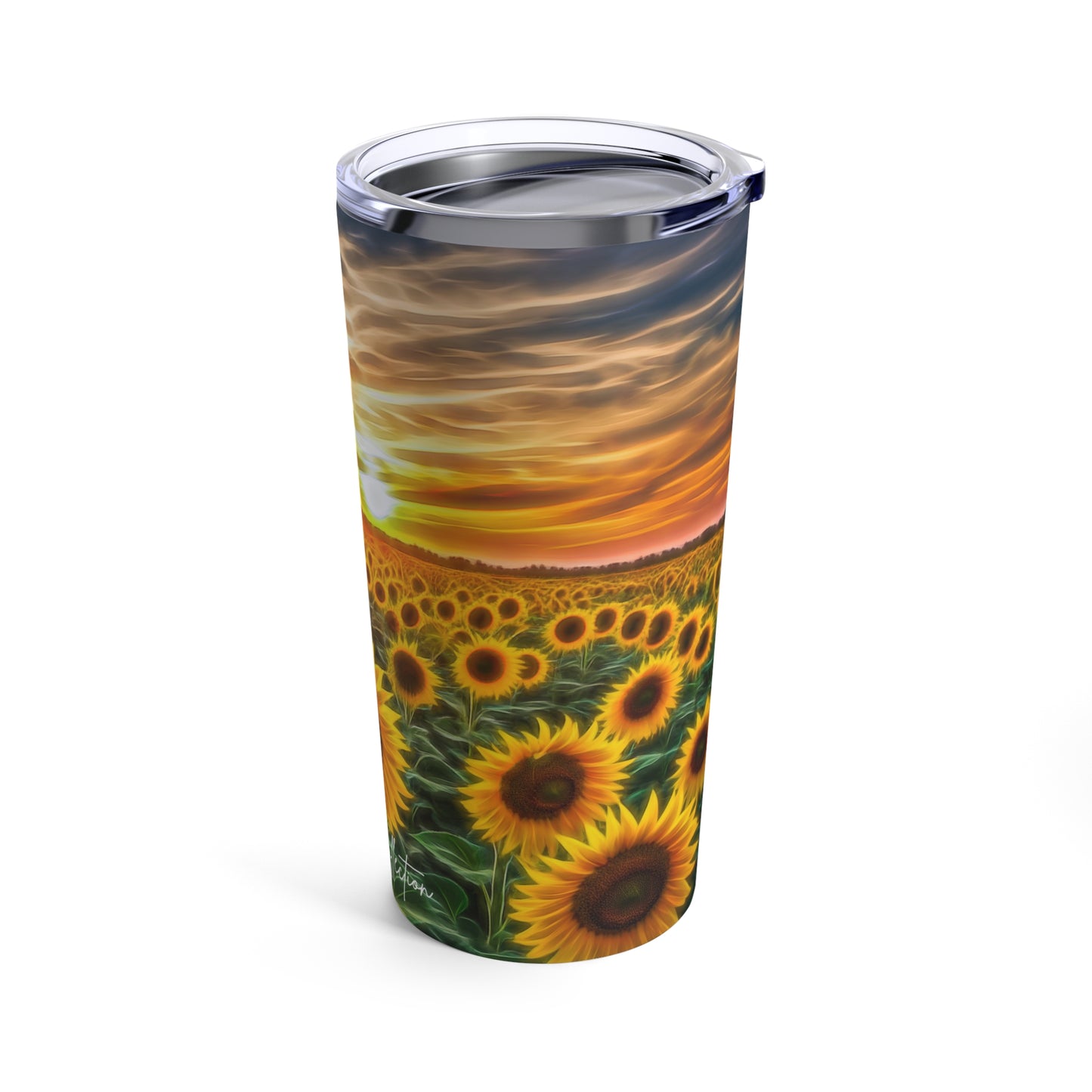 Sunflower Serenade Tumbler 20oz