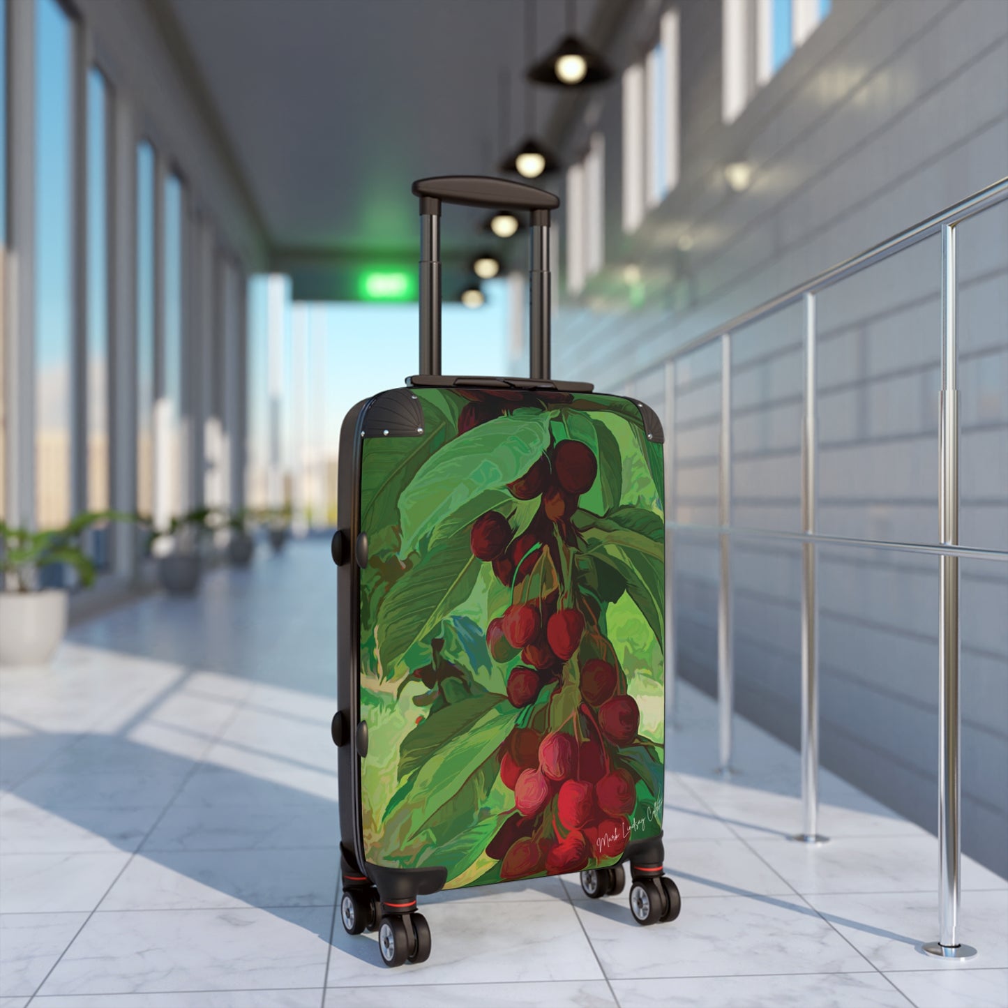 Sweet Cherries Special Custom Art Luggage