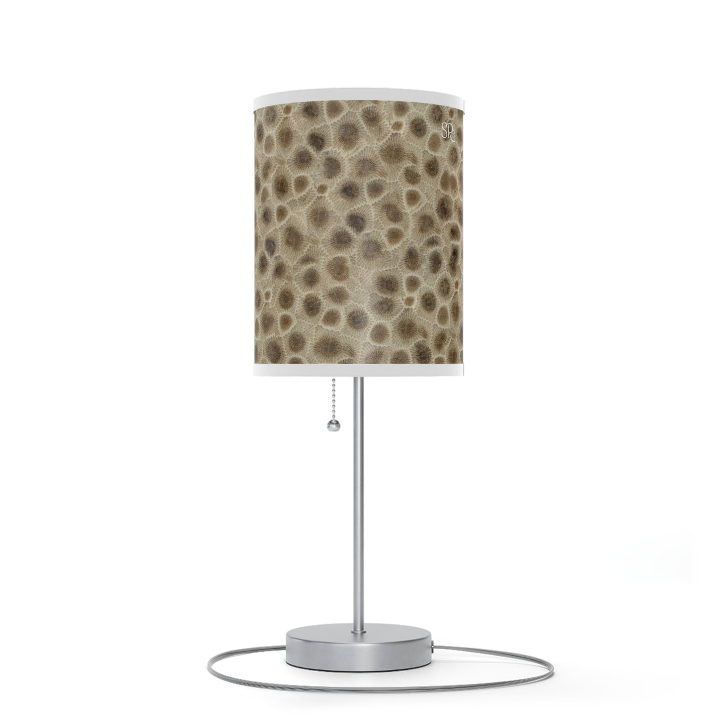 Petoskey Stone Lamp on a Stand
