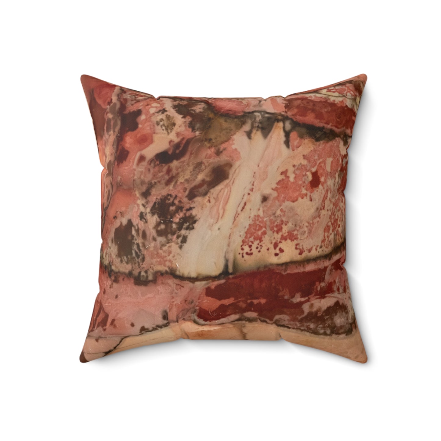 Morrisonite Jasper Suede Pillow