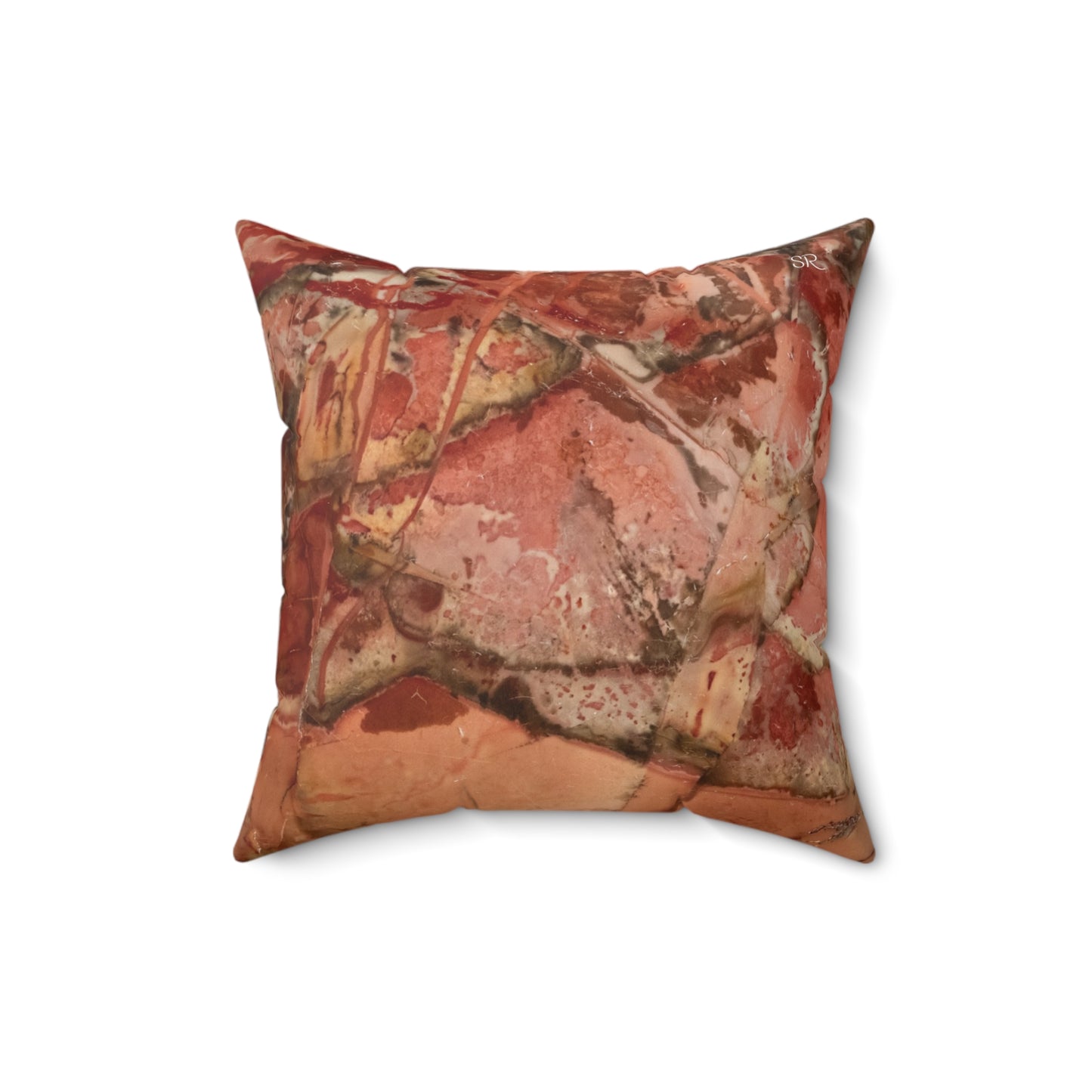 Morrisonite Jasper Suede Pillow