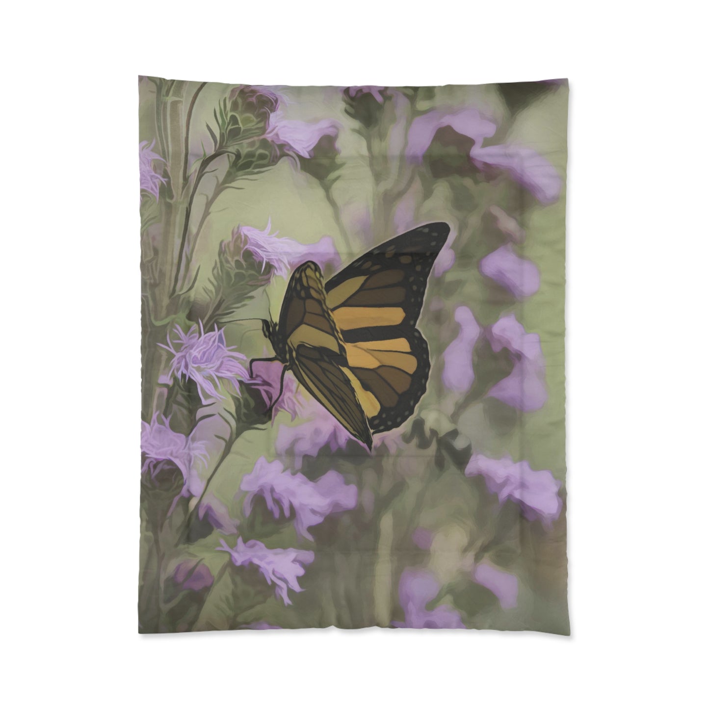 Chroma Passion Butterfly Elegance  & Color Comforter