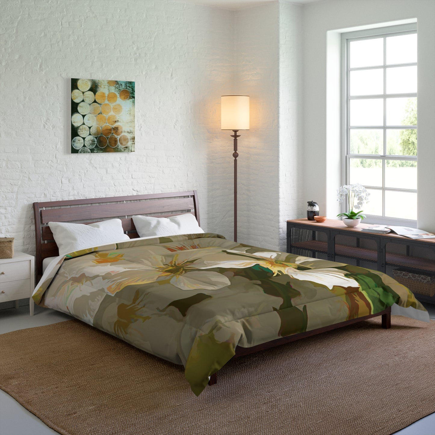 Cherry Blossom Chroma Elegance of Color Comforter