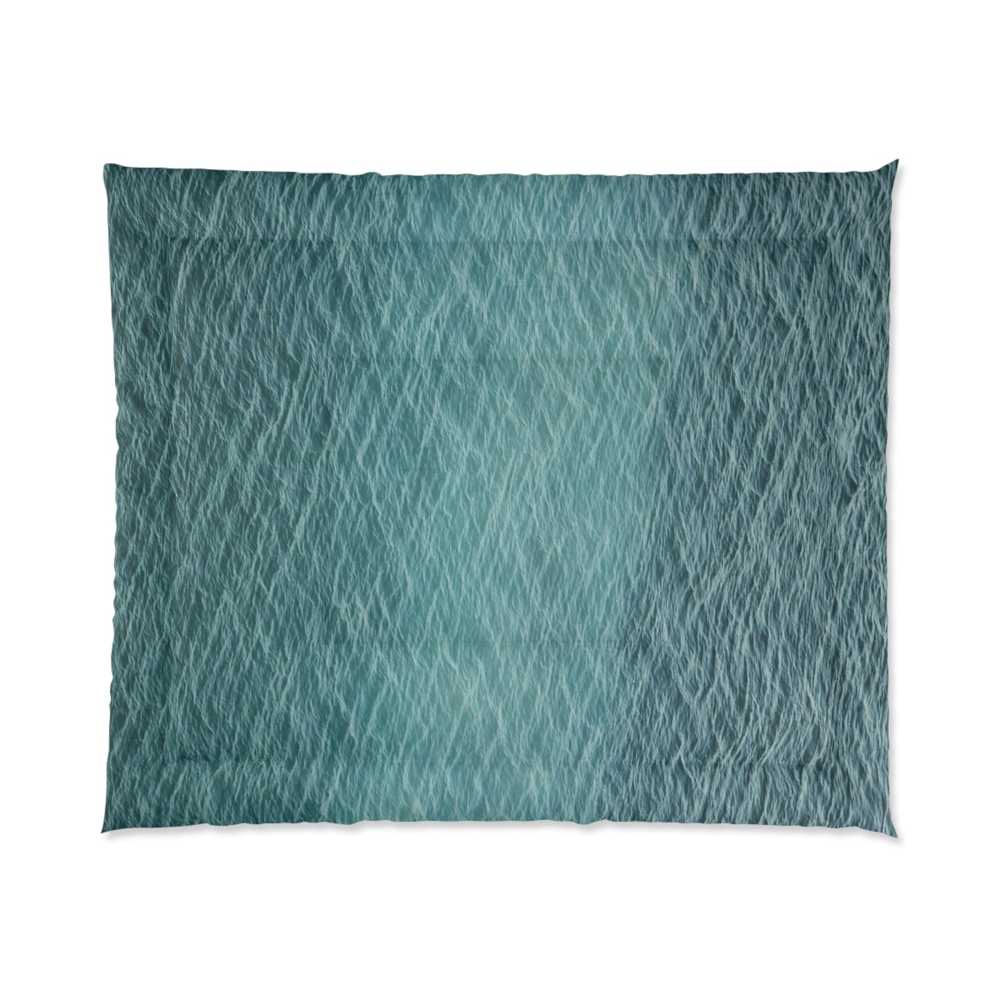 Lake Michigan Caribbean Blue Elegance  & Color Comforter