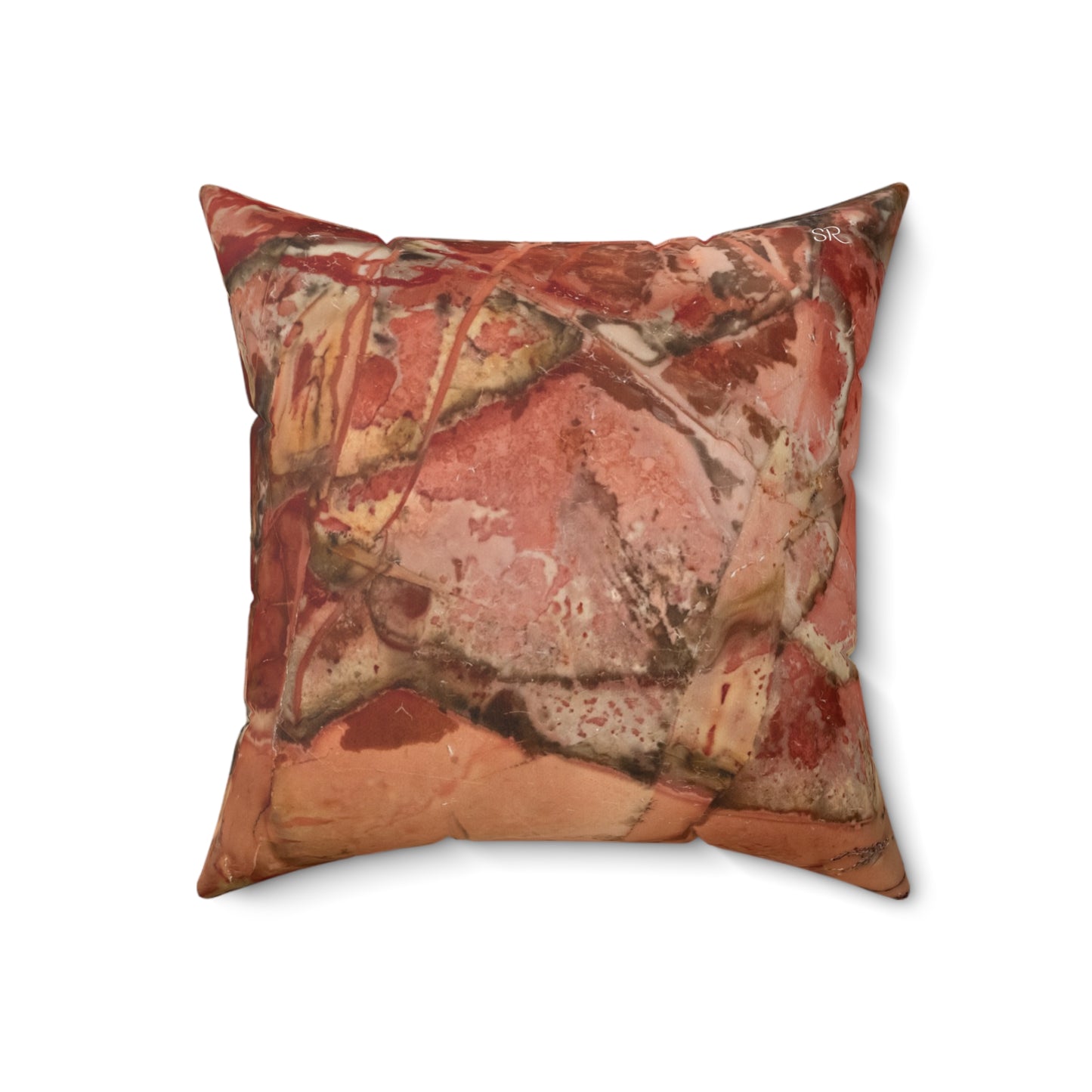 Morrisonite Jasper Suede Pillow