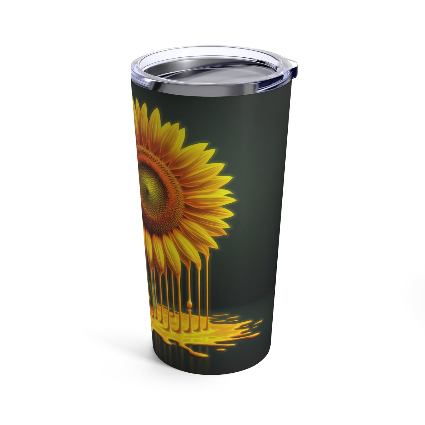 Sunflower with Golden Tears Tumbler 20oz