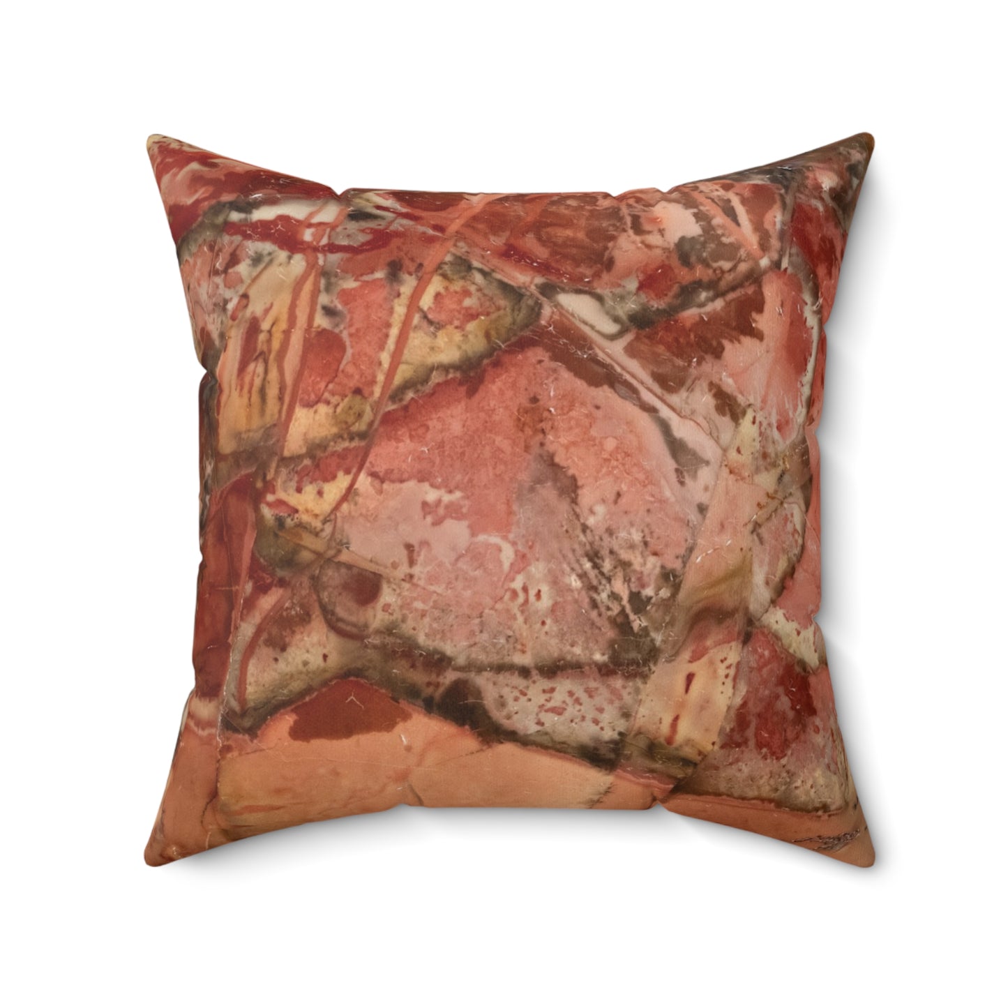 Morrisonite Jasper Suede Pillow