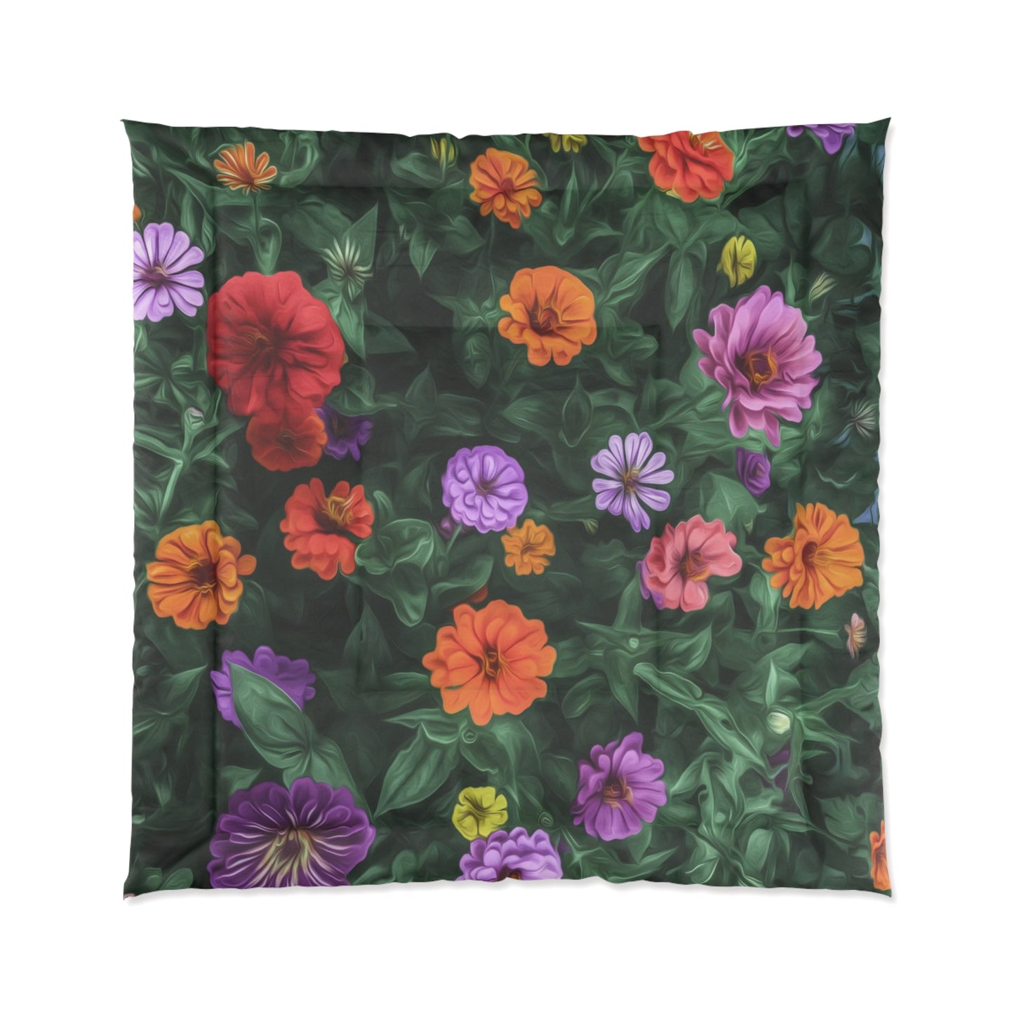 Flower Garden Elegance & Color Comforter
