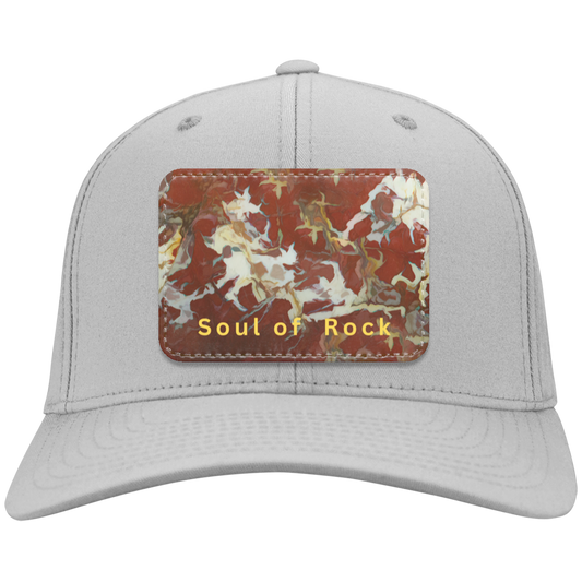 Soul of Rock Red Brecciated Twill Hat
