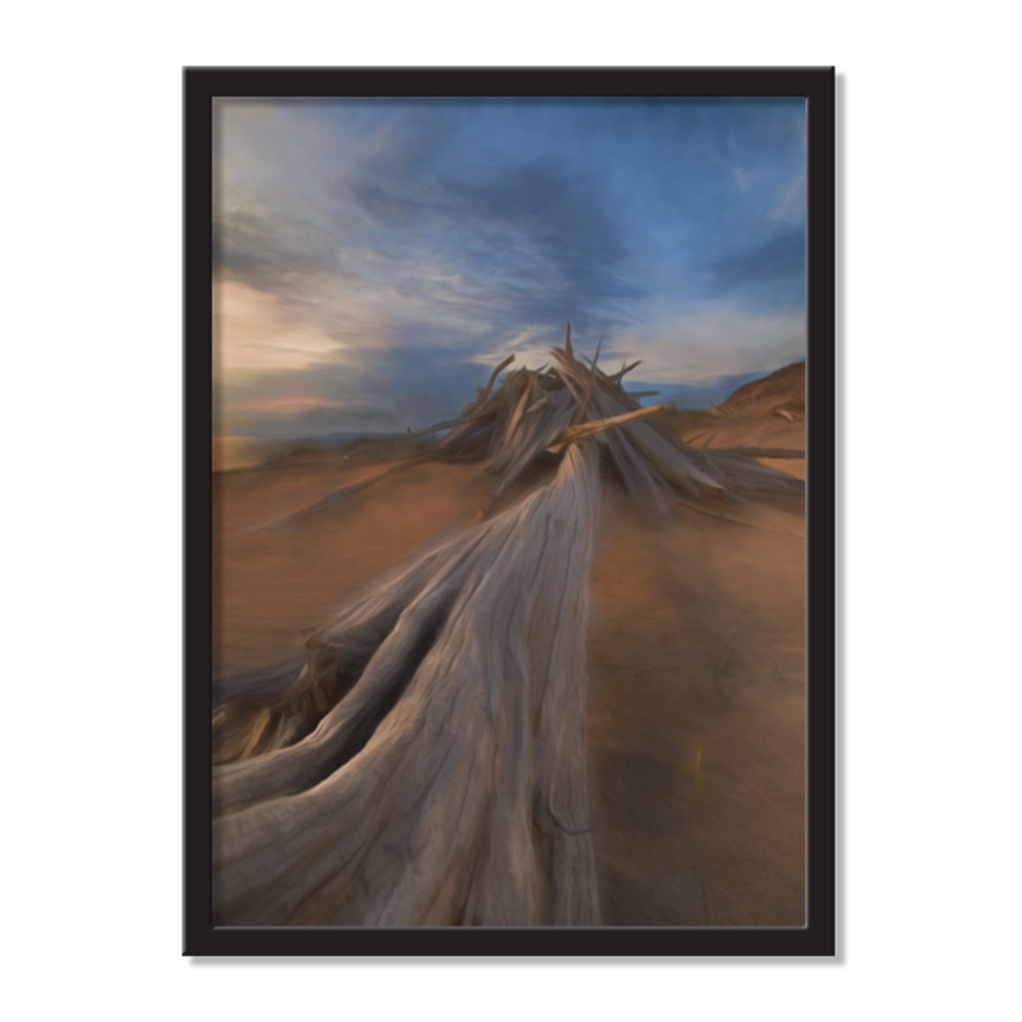 Fallen Ghost Tree AirFrame Photo Tile