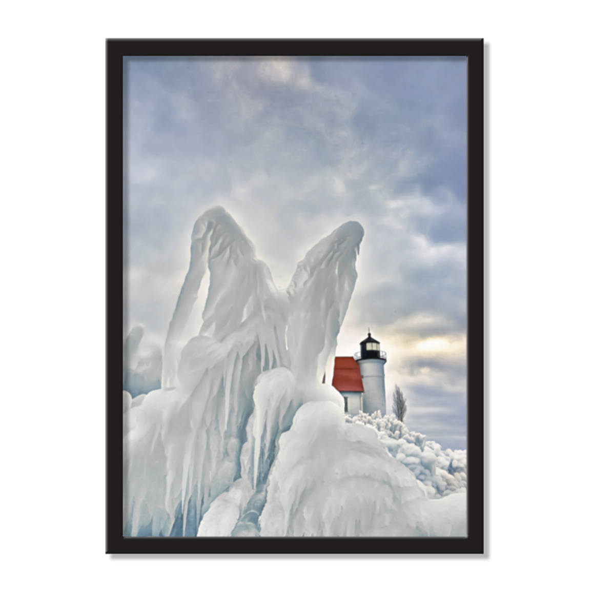 Point Betsie's Angel AirFrame Photo Tile