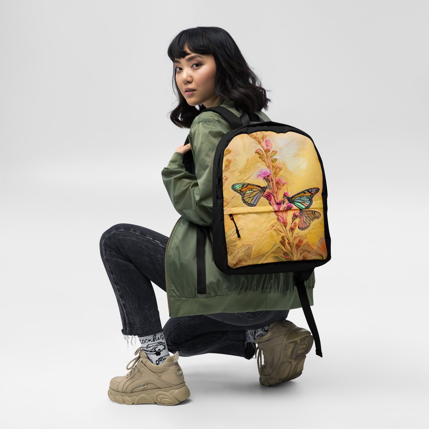 Butterfly Stainglass Chroma Backpack