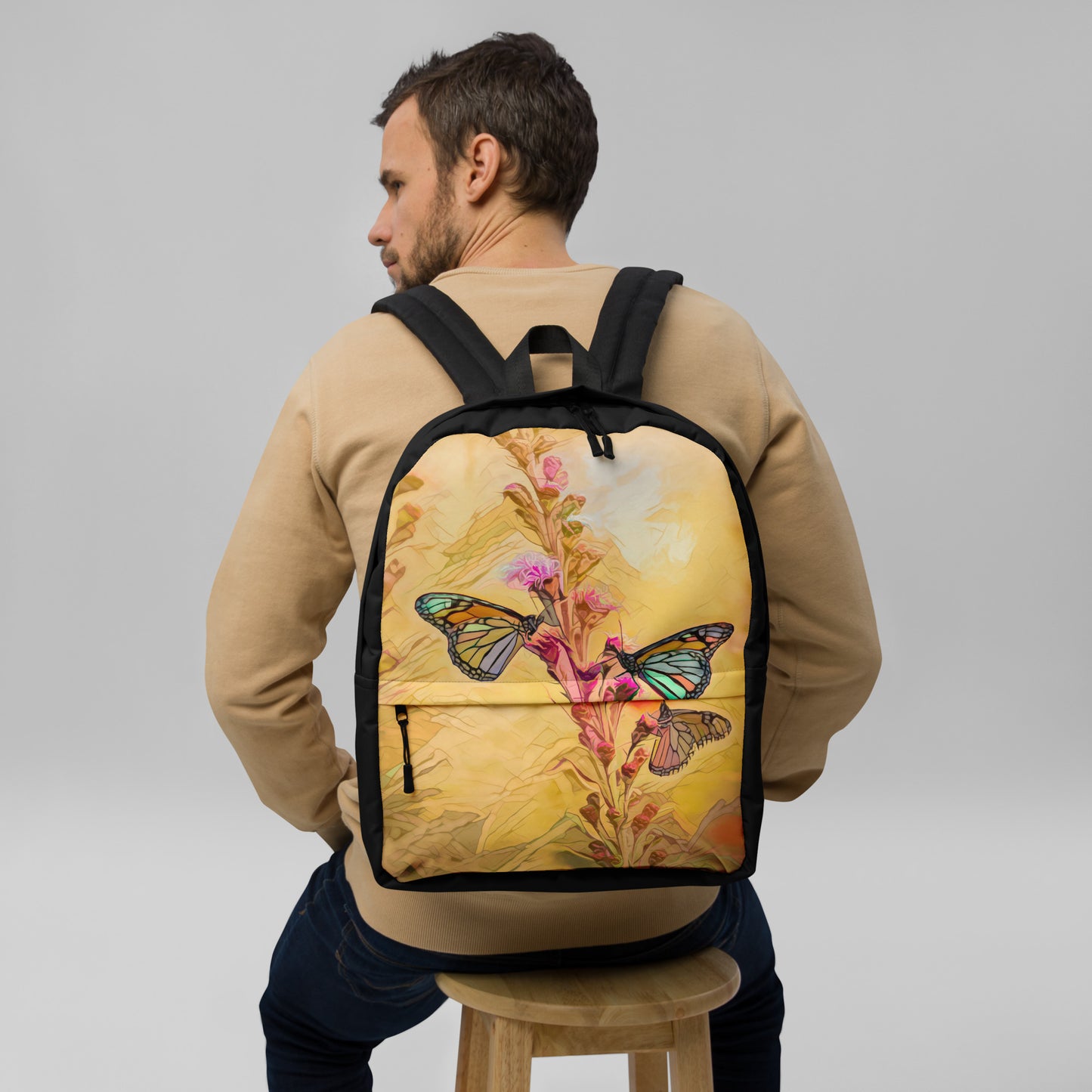 Butterfly Stainglass Chroma Backpack
