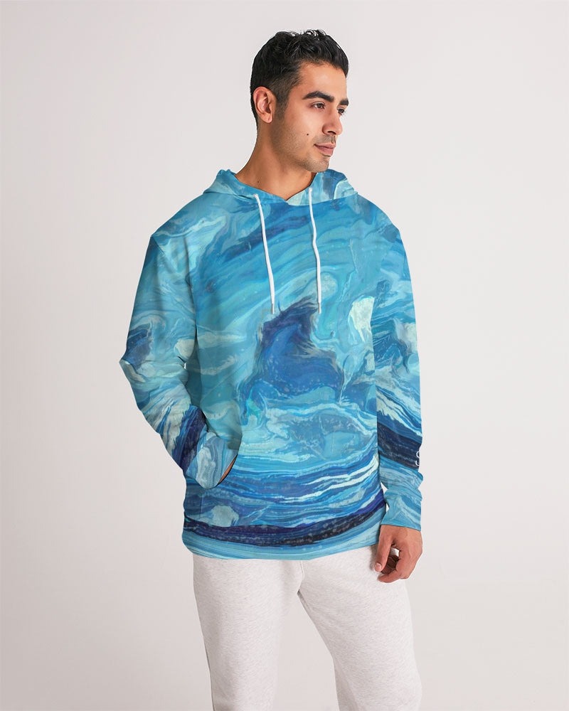 Leland Blue Men's All-Over Print Hoodie
