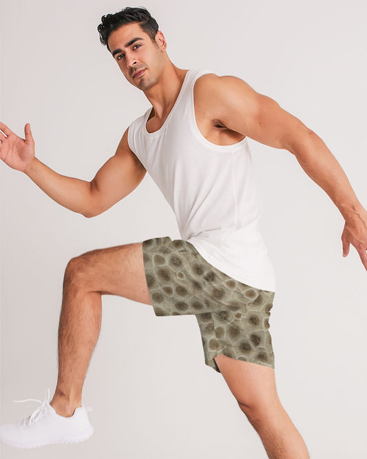 Petoskey Stone Men's All-Over Print Jogger Shorts