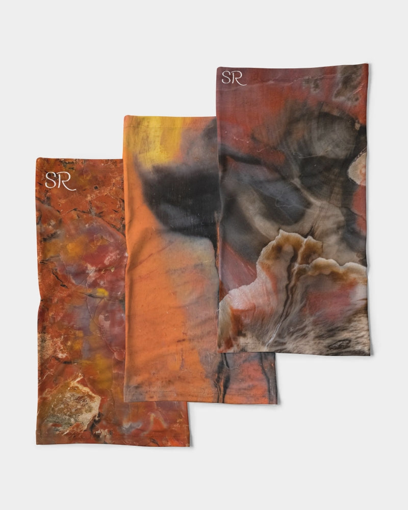 petrified wood Neck Gaiter Set