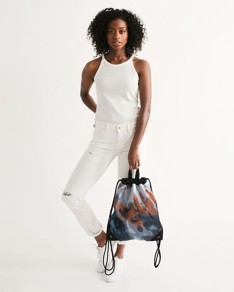 Gem Shoop Canvas Drawstring Bag