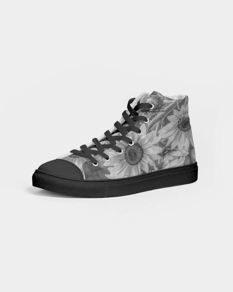 Sunflower Dreams Women's Hightop Canvas Shoe