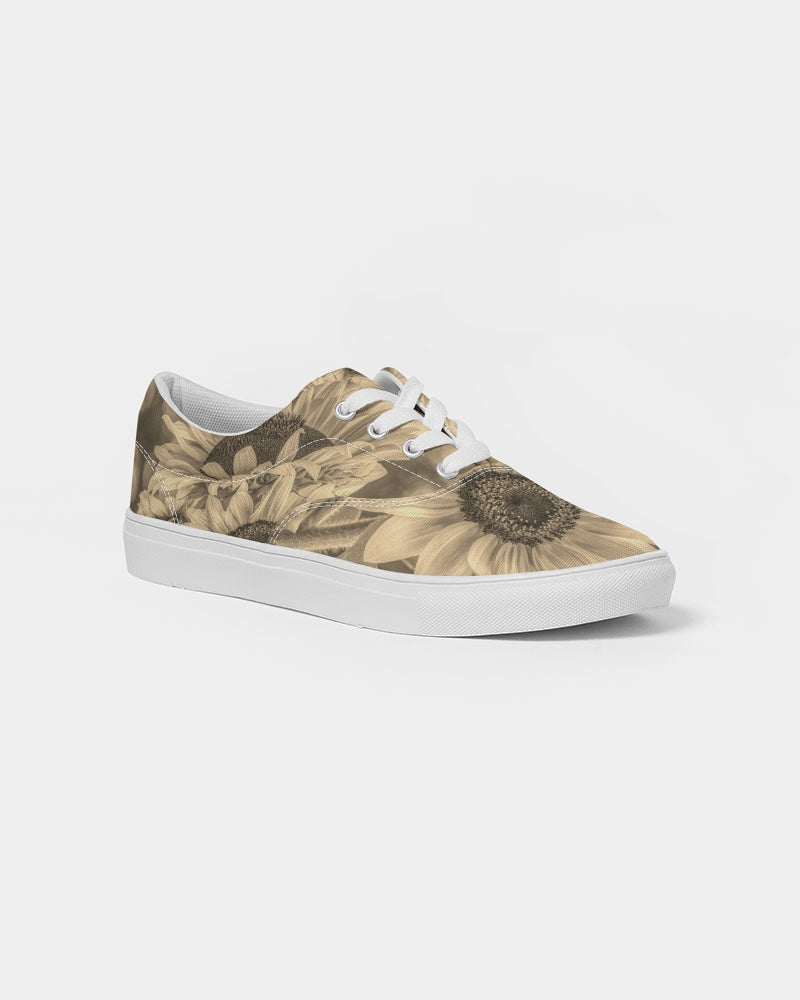 Sunflower Dreamy Bronze Lace Up Canvas Shoe