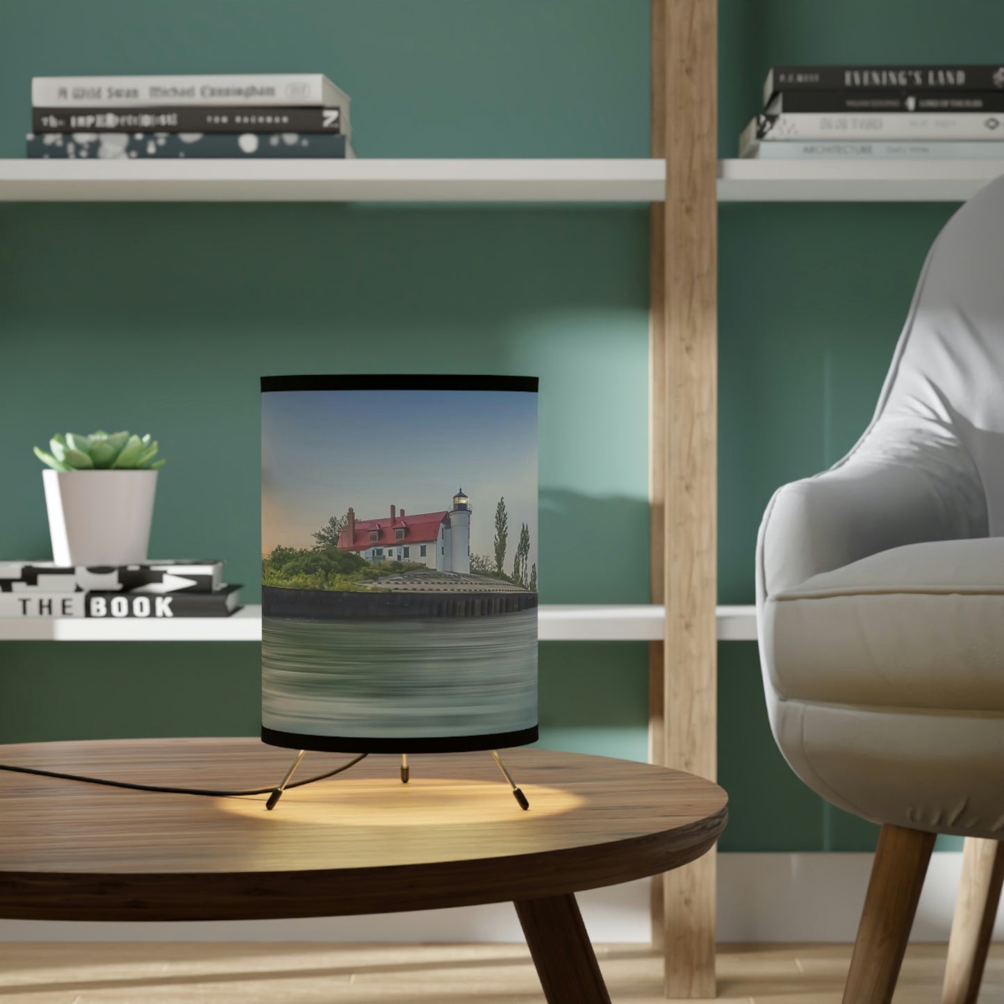Point Betsie Tripod Art Lamp