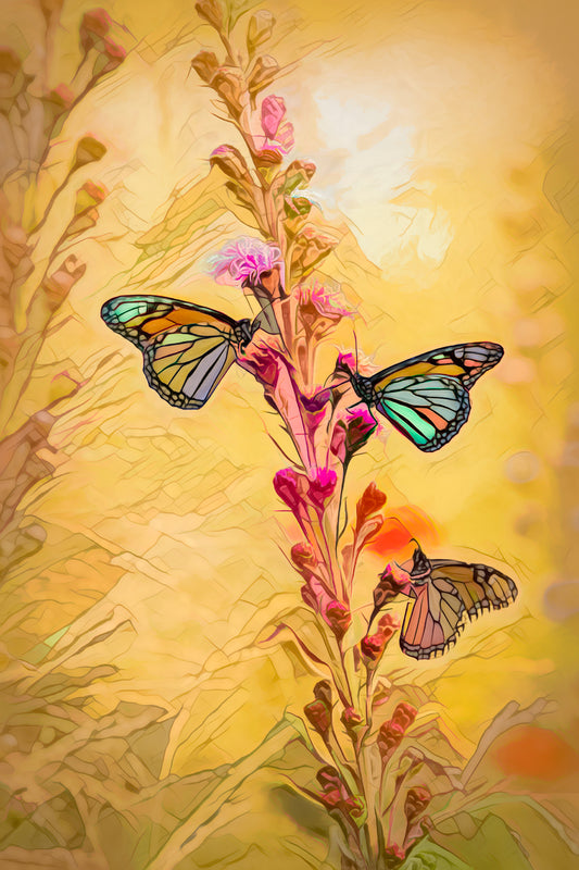 Butterfly Chroma Passion Stain Glass