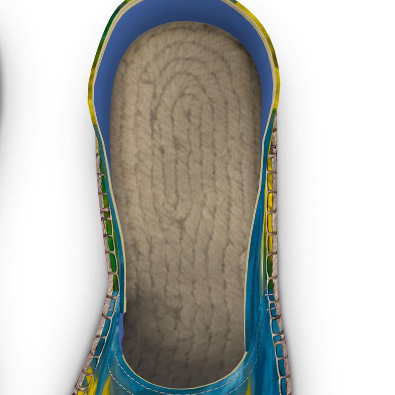 Van Gogh Sunflower Custom Espadrilles