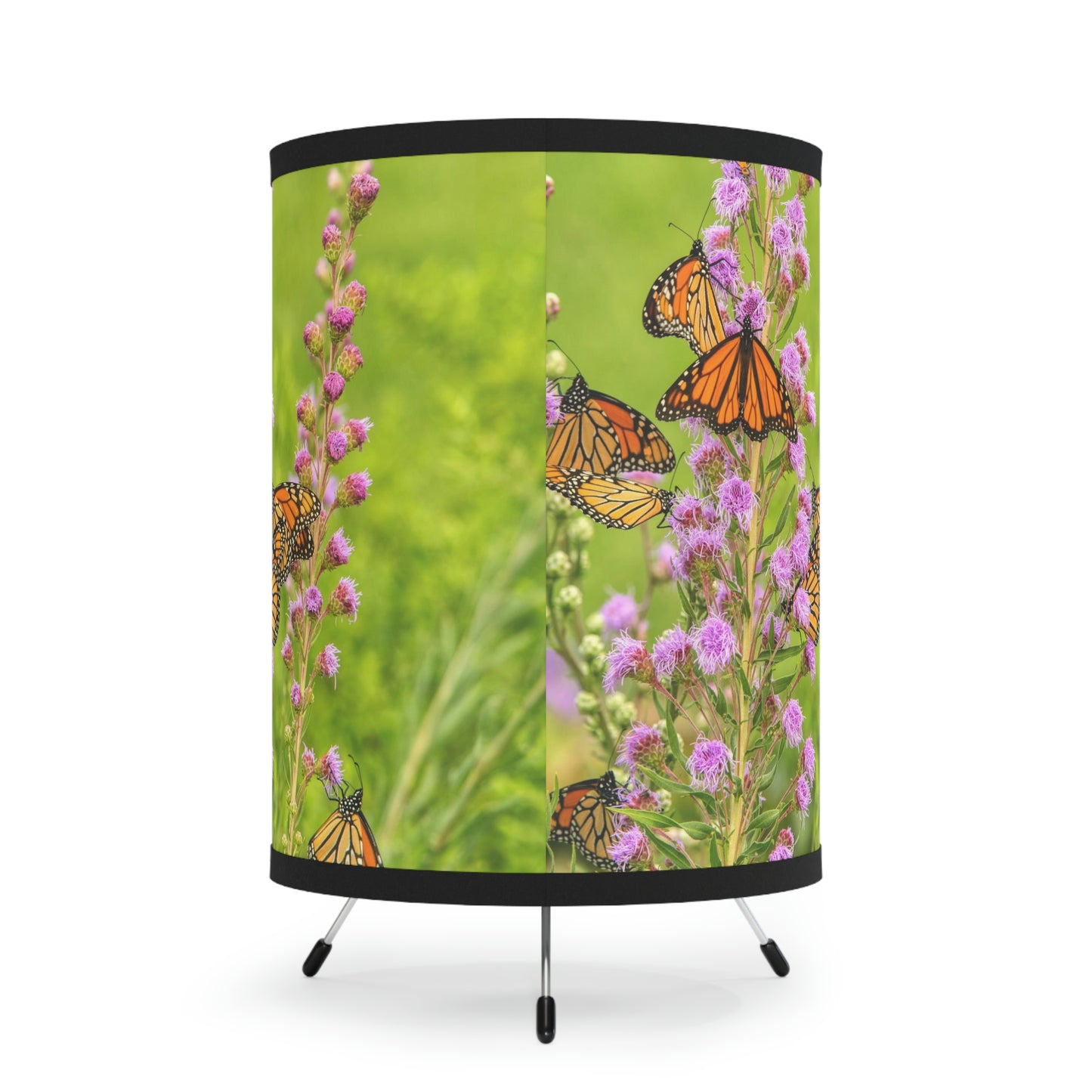 Butterfly Paradise Tripod Art Lamp