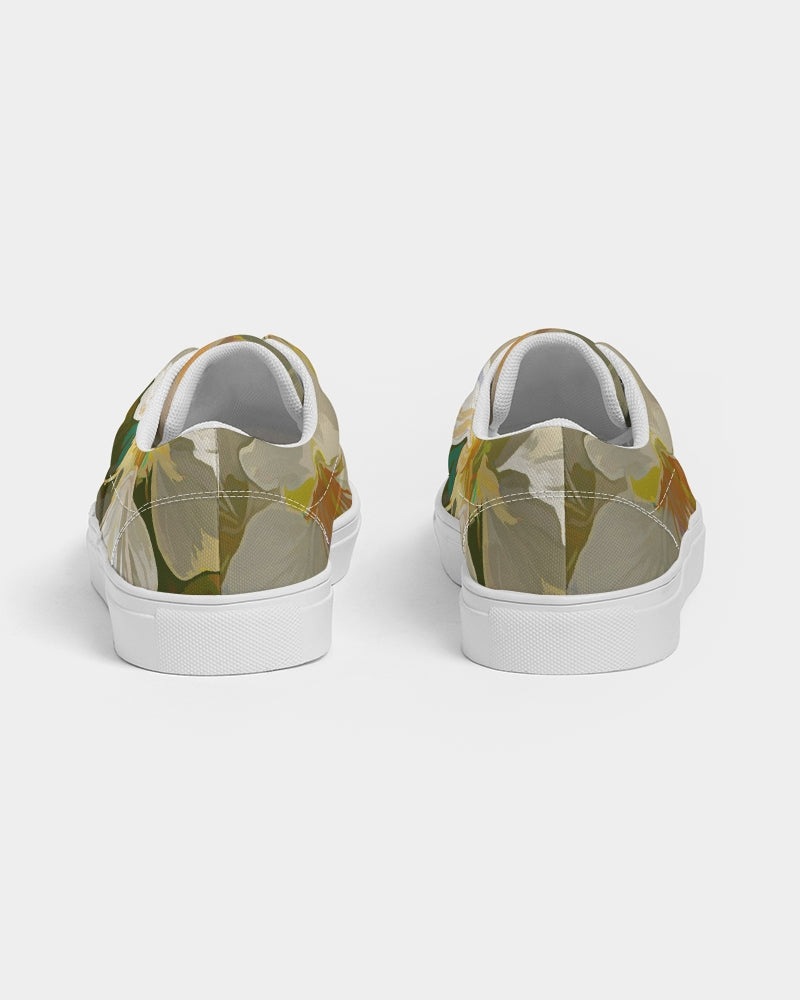 Cherry Blossom Women's Lace Up Canvas Shoe