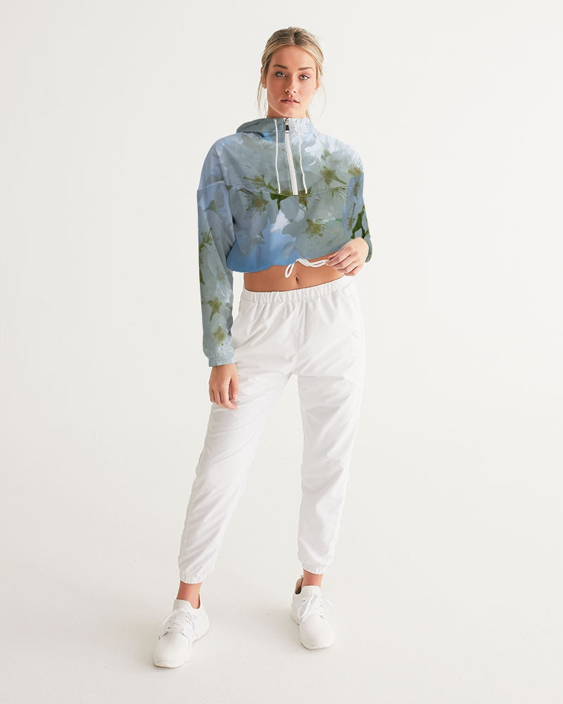 Summer Solstice Fashion Cropped Windbreaker