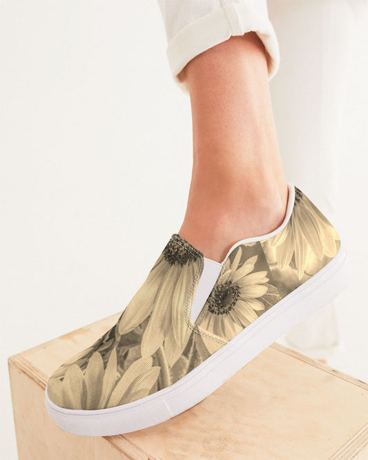 Sunflower Dreamy Bronze Slip-On Canvas Shoe