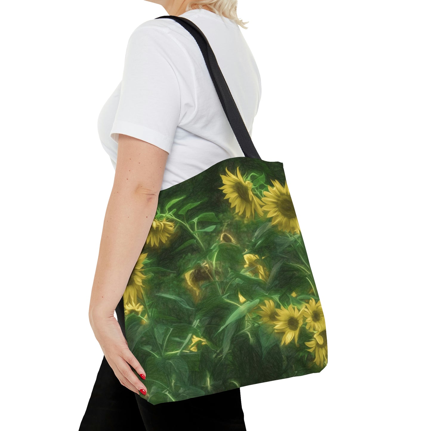 Sunflower Family Art Tote