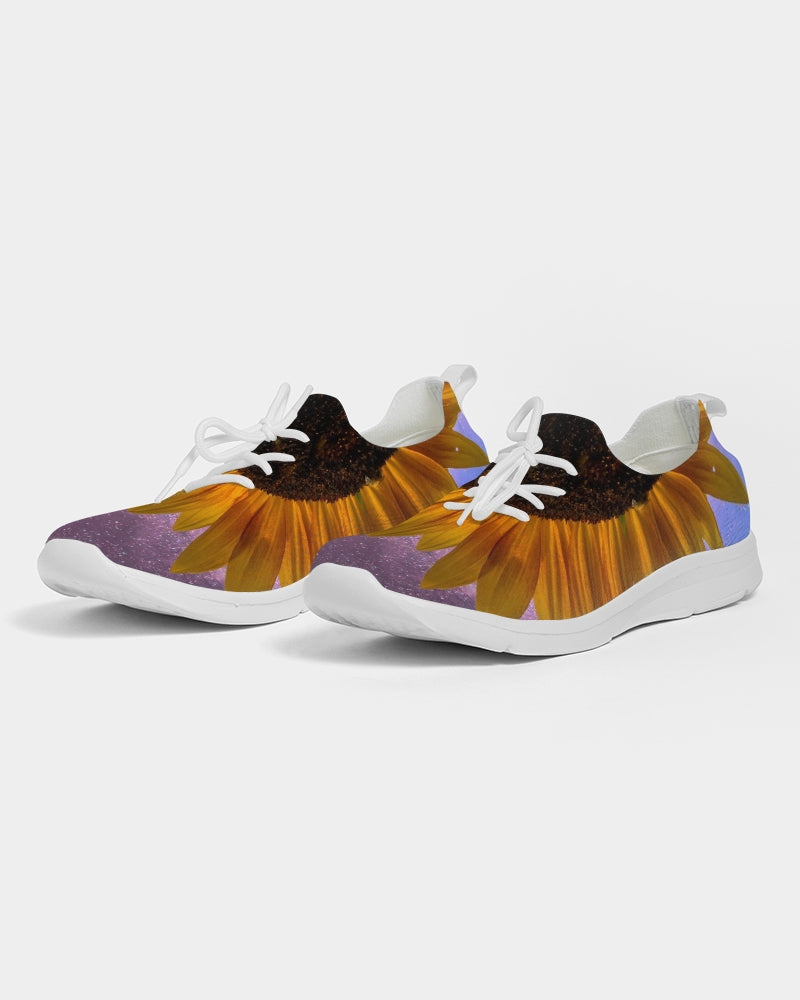 Sunflower Cosmos Women's Lace Up Flyknit Shoe