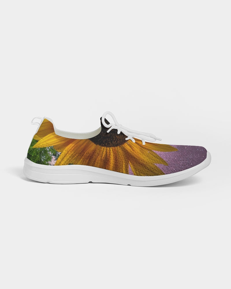 Sunflower Cosmos Women's Lace Up Flyknit Shoe