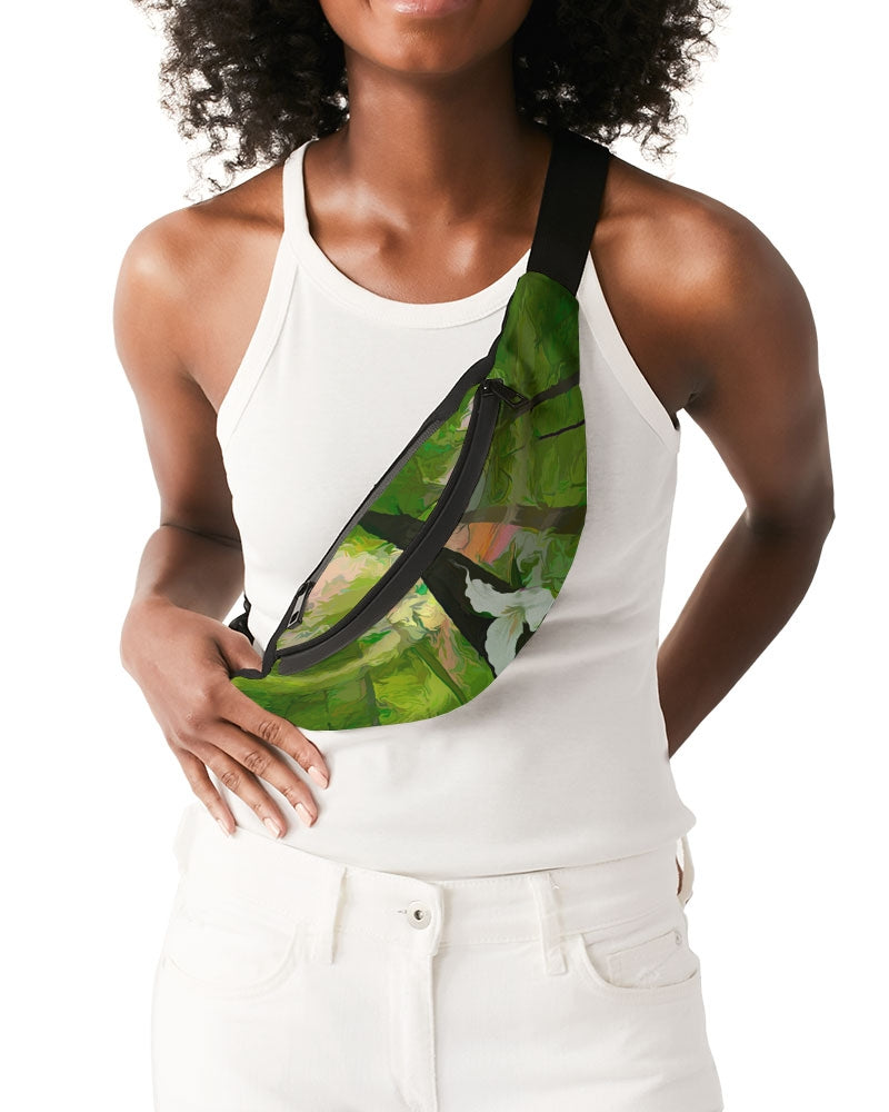 Van Gogh Trillium and the Tree Crossbody Sling Bag