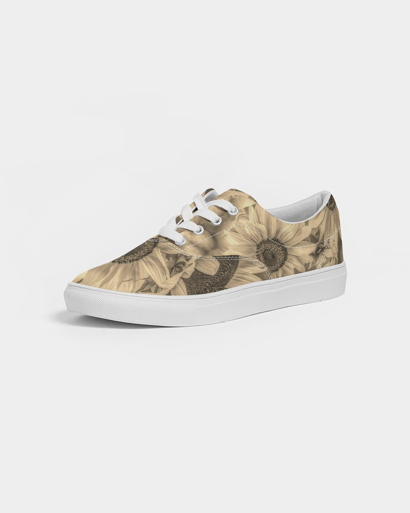 Sunflower Dreamy Bronze Lace Up Canvas Shoe